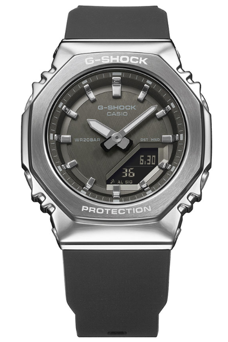 RUCNI SAT CASIO G-SHOCK  GM-S2110-1A1ER Silver Group