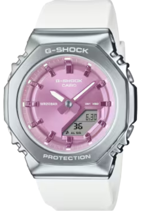 RUCNI SAT CASIO  G-Shock GM-S2110-7A6ER Silver Group