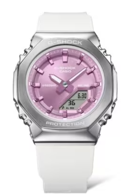 RUCNI SAT CASIO  G-Shock GM-S2110-7A6ER Silver Group