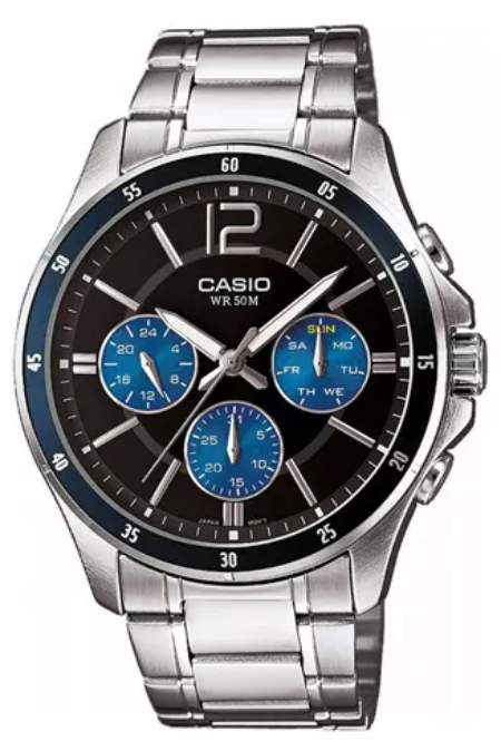 RUCNI SAT CASIO MTP-1374PD-2AVE Silver Group