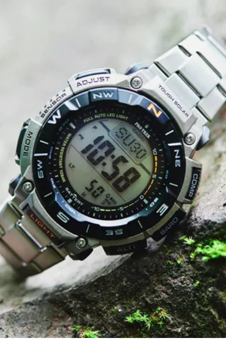 RUCNI SAT CASIO PRG-340T-7ER Silver Group