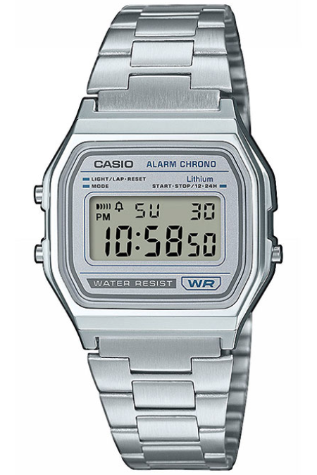 RUCNI SAT CASIO VINTAGE A158WEA-7EF Silver Group