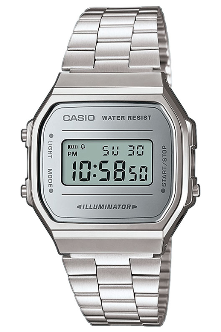 RUCNI SAT CASIO VINTAGE A168WEM-7EF Silver Group
