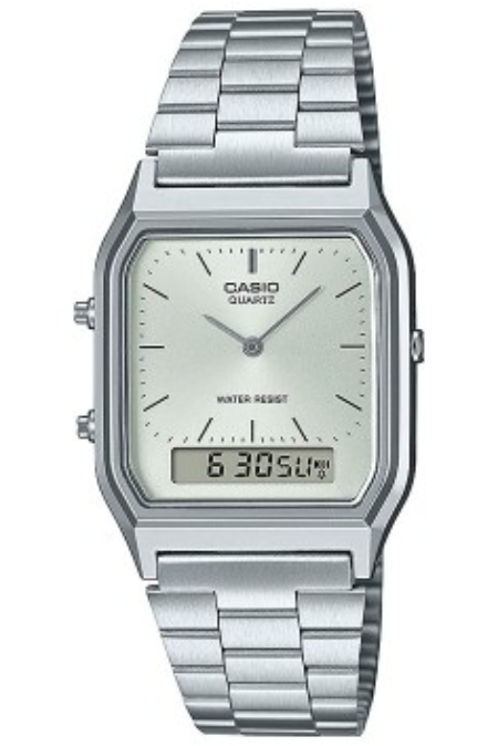 RUCNI SAT CASIO VINTAGE AQ-230A-7AMQYES Silver Group