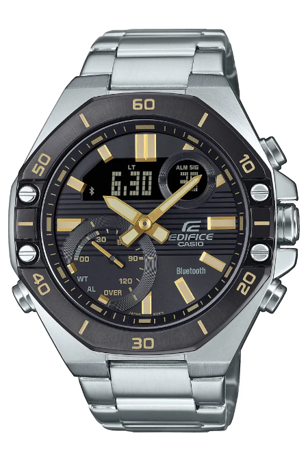 RUCNI SAT CASIO EDIFICE Smartphone Link Model ECB-10DB-1A9EF Silver Group