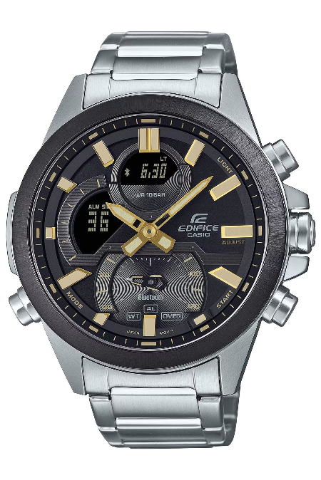 RUCNI SAT CASIO EDIFICE Smartphone Link Model ECB-10DB-1A9EF Silver Group