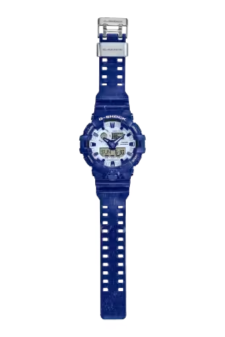 RUCNI SAT CASIO  GA-700BWP-2AER Silver Group