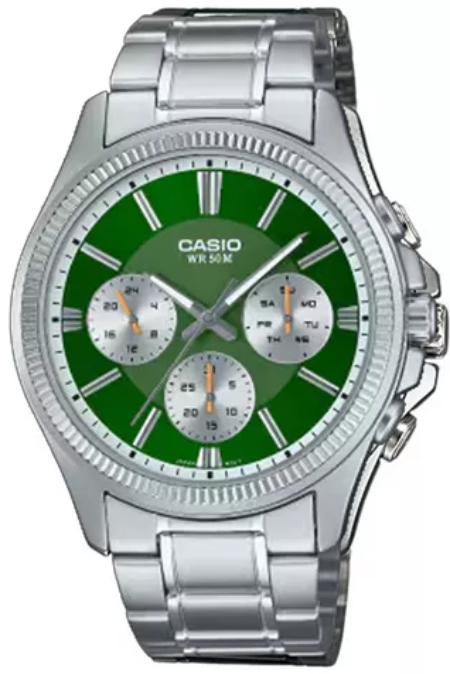 RUCNI SAT CASIO  MTP-1375PD-3AVE Silver Group