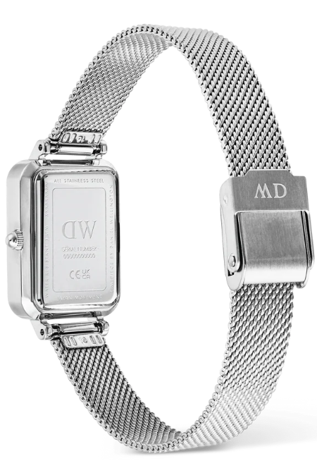 RUCNI SAT DANIEL WELLINGTON Quadro Sterling Roman DW00100863 Silver Group