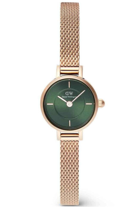 RUCNI SAT DANIEL WELLINGTON Petite Mini Emerald Melrose  DW00100742 Silver Group
