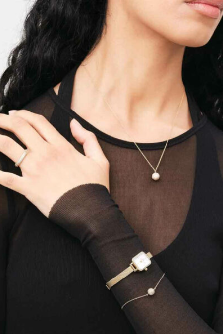 RUCNI SAT DANIEL WELLINGTON Quadro Mini DW00100730 Silver Group