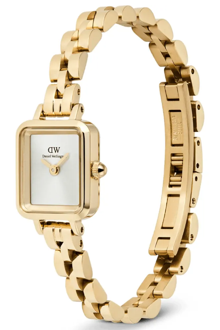 RUCNI SAT DANIEL WELLINGTON Quadro Mini Evergold DW00100850 Silver Group