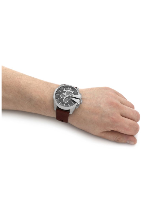 RUCNI SAT DIESEL Chief Chronograph Watch DZ4290 Silver Group