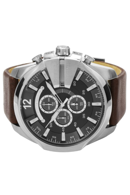 RUCNI SAT DIESEL Chief Chronograph Watch DZ4290 Silver Group