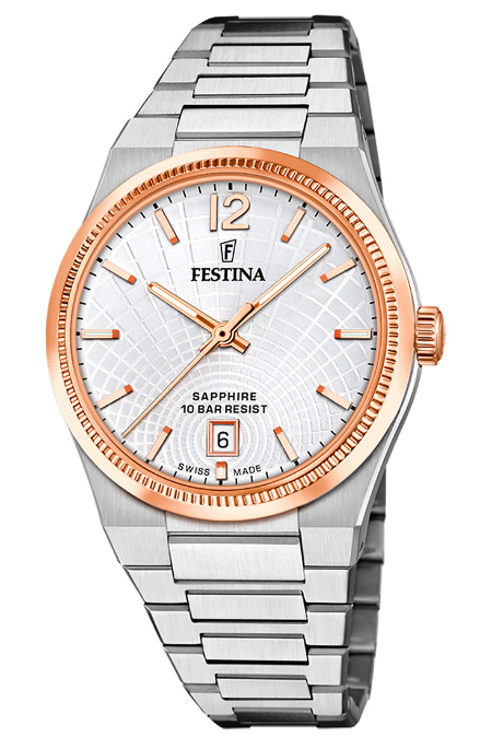 RUCNI SAT FESTINA Swiss Made F20066/2 Silver Group