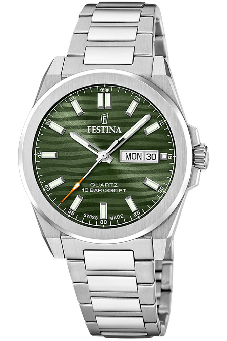 RUCNI SAT FESTINA Swiss made F20073/4 Silver Group