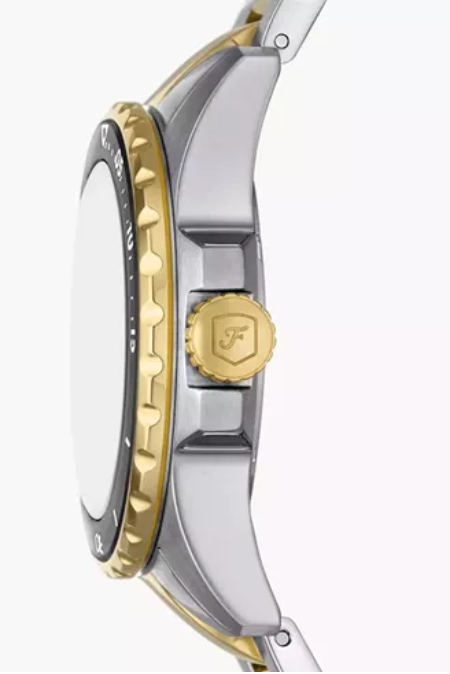 RUCNI SAT FOSSIL Blue Dive ES5349 Silver Group