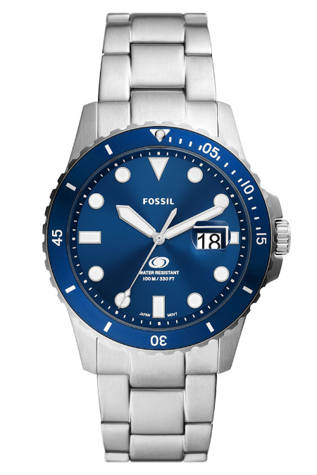 RUCNI SAT FOSSIL Blue Dive FS6029 Silver Group