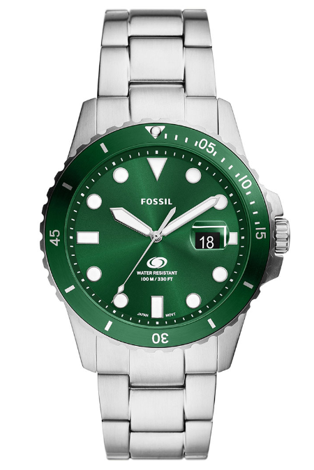 RUCNI SAT FOSSIL Blue Dive FS6033 Silver Group