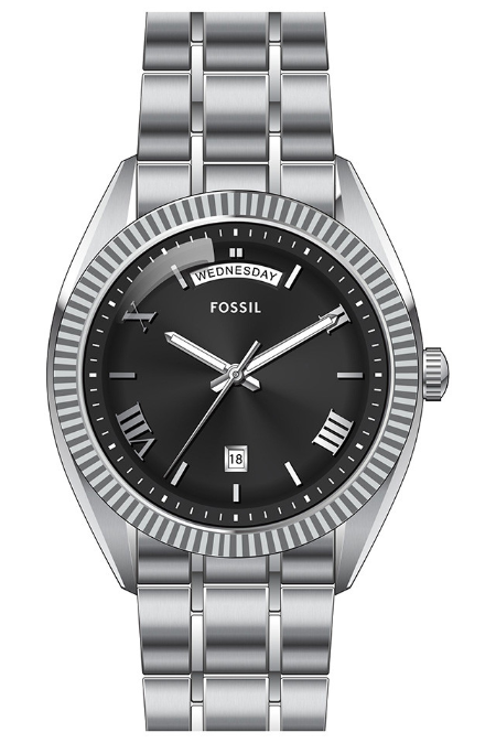 RUCNI SAT FOSSIL Campbell FS6139 Silver Group