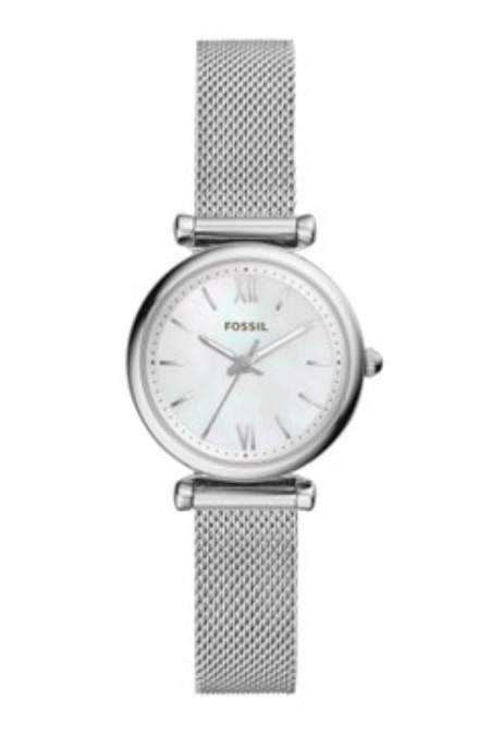 RUCNI SAT FOSSIL CARLIE MINI ES4432 Silver Group
