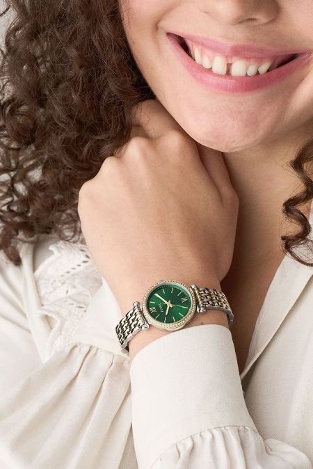 RUCNI SAT FOSSIL Carlie Mini ES5439 Silver Group