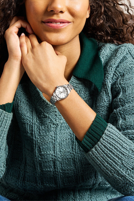 RUCNI SAT FOSSIL Gilmore ES5419 Silver Group