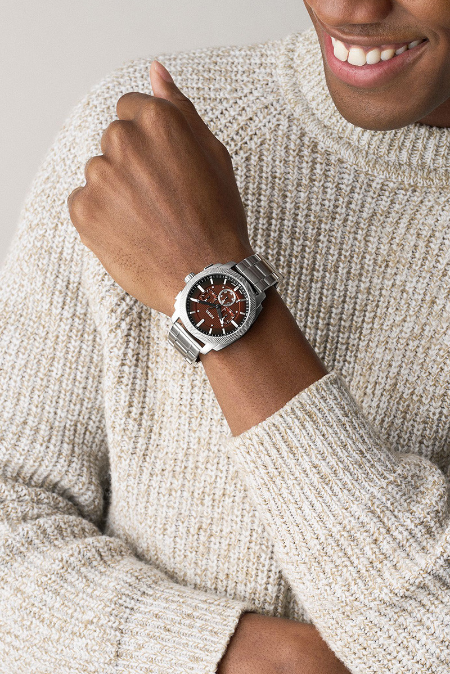 RUCNI SAT FOSSIL Machine FS6144 Silver Group