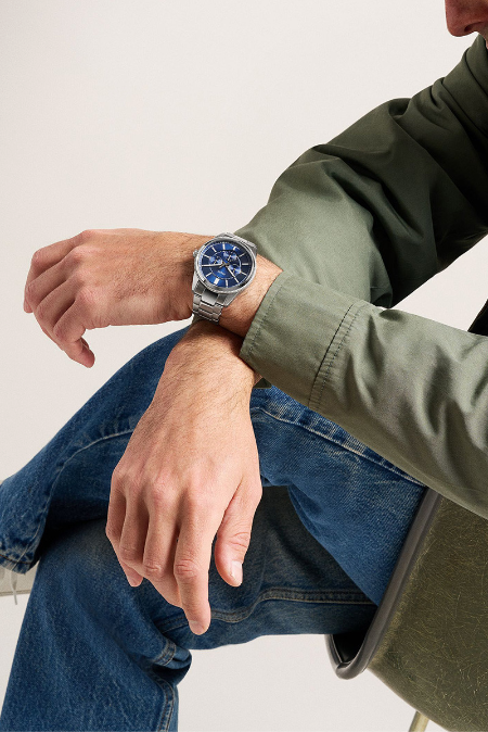 RUCNI SAT FOSSIL Pearson FS6134 Silver Group