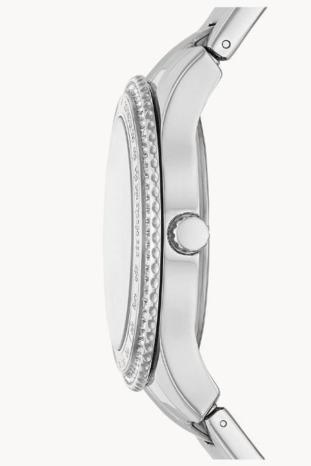 RUCNI SAT FOSSIL Stella Sport Multifunction Stainless Steel Watch ES5108 Silver Group