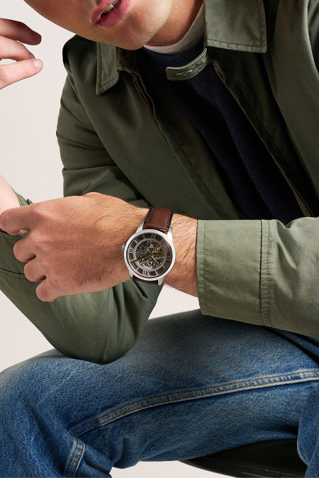 RUCNI SAT FOSSIL Townsman ME3270 Silver Group