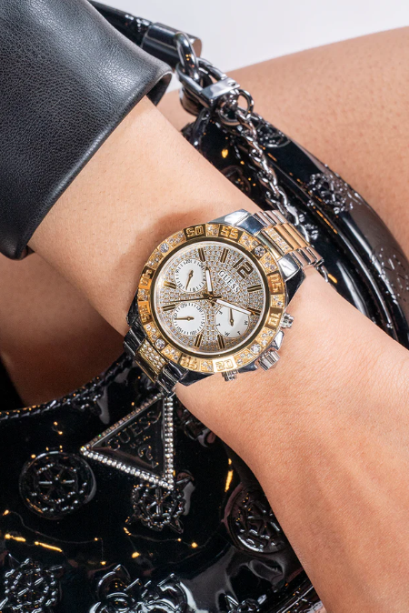 RUCNI SAT GUESS Majesty GW0771L3 Silver Group