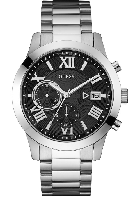 RUCNI SAT GUESS ATLAS W0668G3 Silver Group