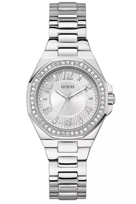 RUCNI SAT GUESS Contessa GW0877L1 Silver Group