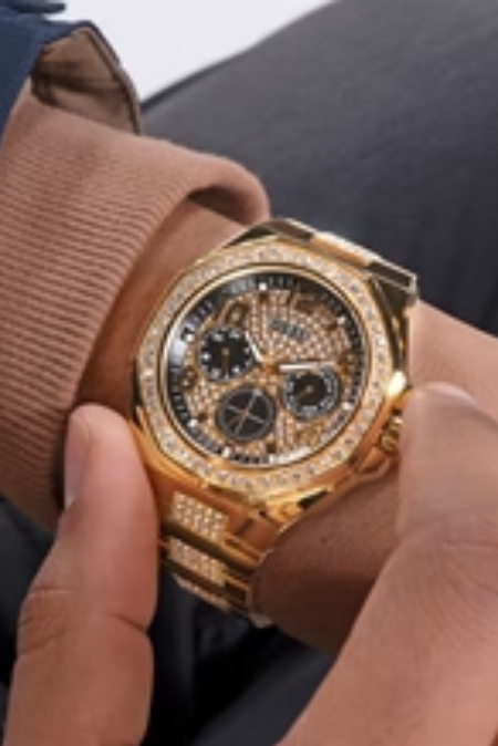 RUCNI SAT GUESS Empire GW0785G2 Silver Group