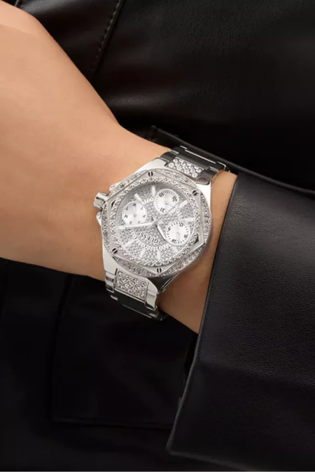 RUCNI SAT GUESS Envy GW0878L1 Silver Group