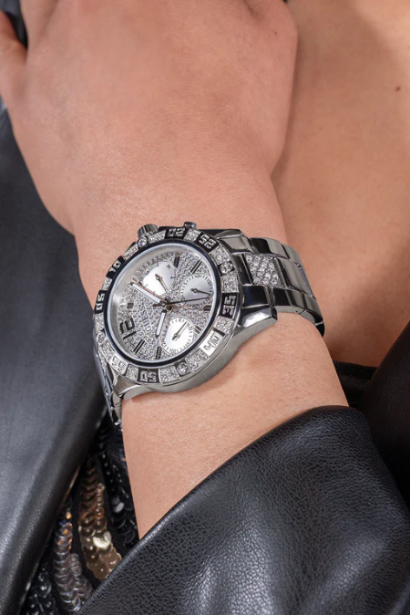 RUCNI SAT GUESS Majesty GW0771L1 Silver Group