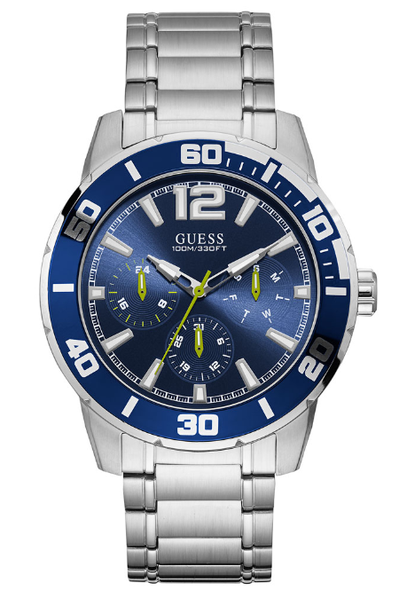 RUCNI SAT GUESS TREK W1249G2 Silver Group