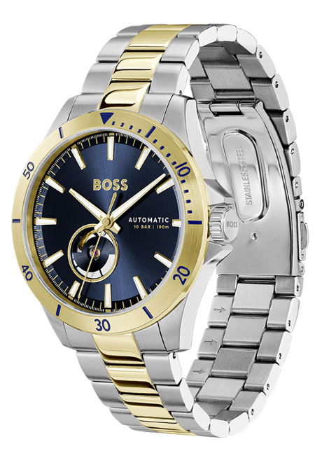 RUCNI SAT HUGO BOSS TROPER AUTOMATIC 1514201 Silver Group