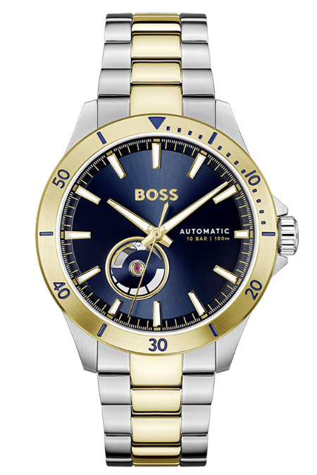 RUCNI SAT HUGO BOSS TROPER AUTOMATIC 1514201 Silver Group
