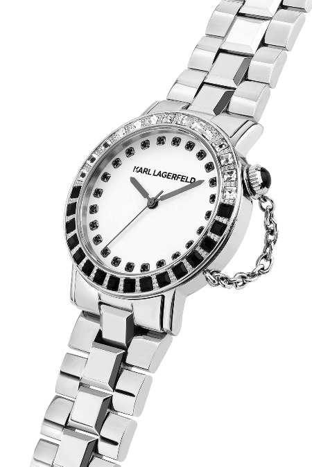 RUCNI SAT KARL LAGERFELD CRYSTALS R0553100501 Silver Group