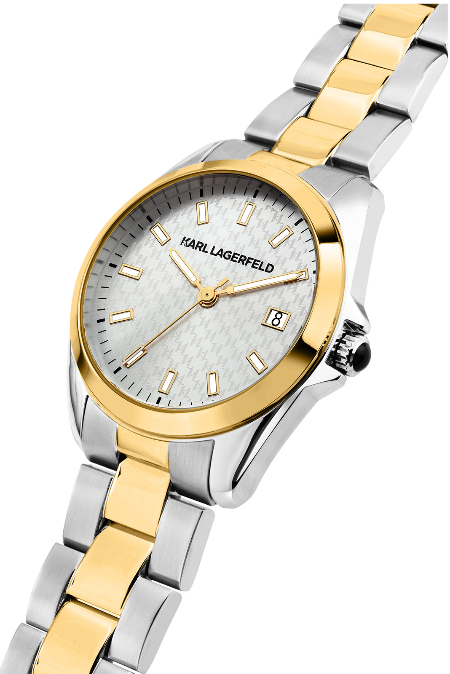 RUCNI SAT KARL LAGERFELD ROUND ESSENTIALS R0553101507 Silver Group