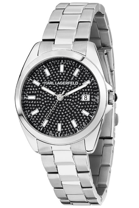 RUCNI SAT KARL LAGERFELD ROUND ESSENTIALS R0553101508 Silver Group