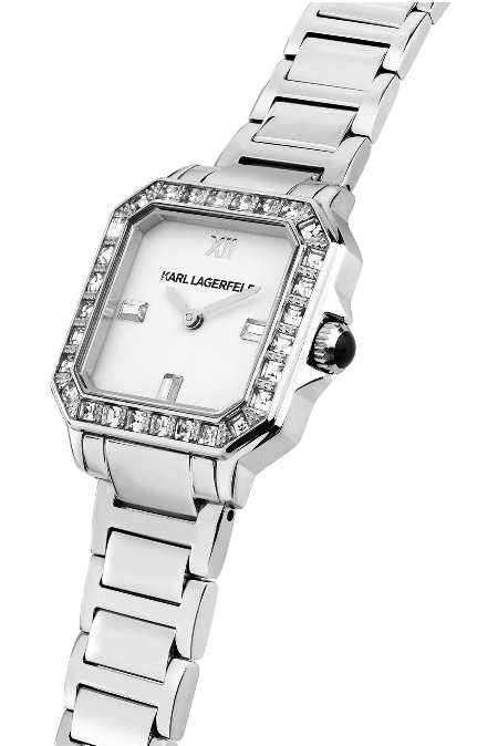 RUCNI SAT KARL LAGERFELD SQUARE CLASSICS R0553102503 Silver Group