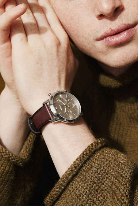 RUCNI SAT Neutra FOSSIL FS6129 Silver Group