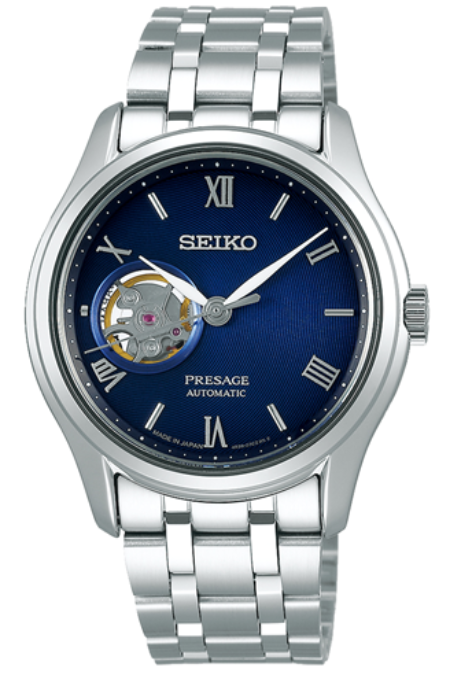 RUCNI SAT SEIKO  Presage Zen Garden unisex ručni sat SSA411J1 Silver Group