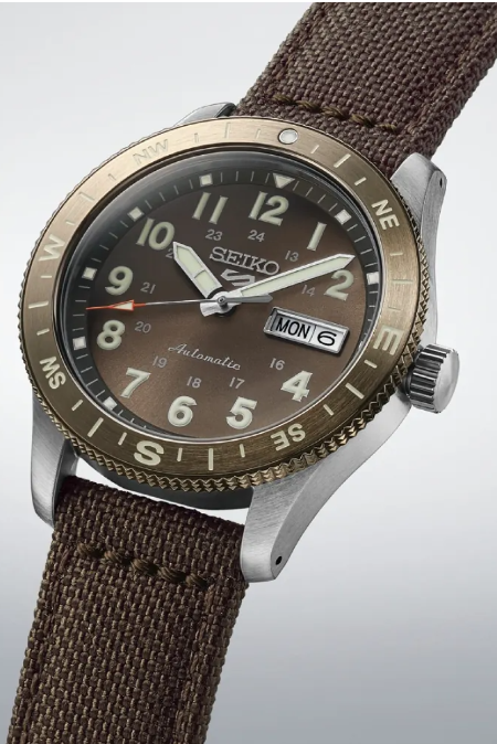 RUCNI SAT SEIKO SEIKO 5 SPORT HDB009K1 Silver Group