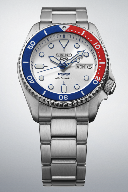 RUCNI SAT SEIKO  5 SPORT SRPL99K1 Silver Group