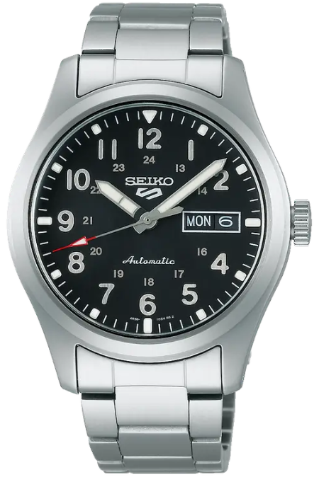 RUCNI SAT SEIKO 5 Sports Automatic SRPG27K1 Silver Group