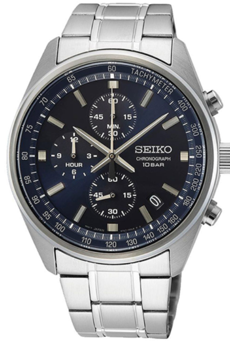 RUCNI SAT SEIKO CHRONOGRAPH SSB377P1 Silver Group
